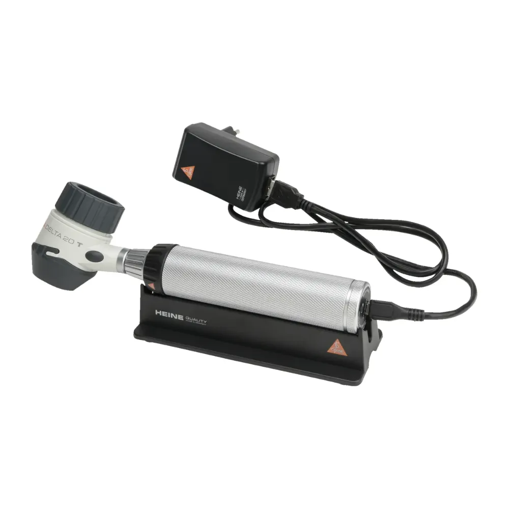 Kit HEINE DELTA 20 T avec poignée rechargeable USB