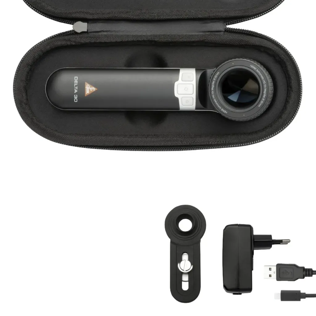 KIT Dermatoscope Heine Delta 30